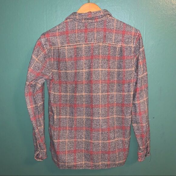 UO Urban Outfitters Men Small Flannel Button Up - Picture 3 of 3